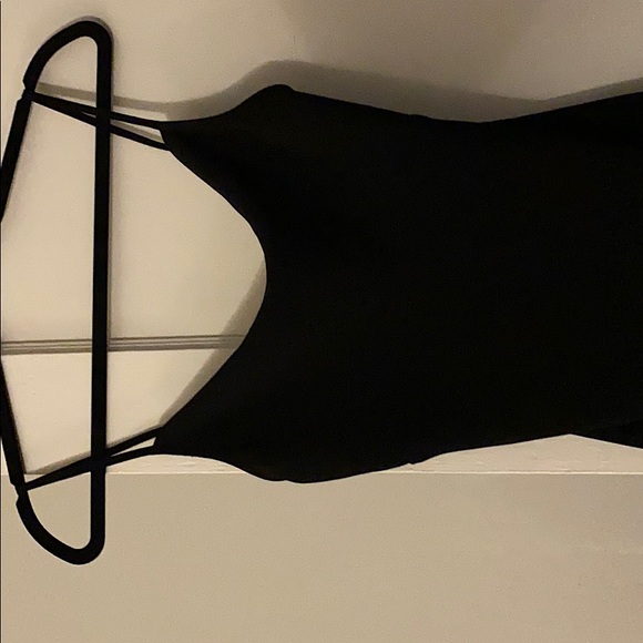 Black cowl neck dress - Picture 3 of 4